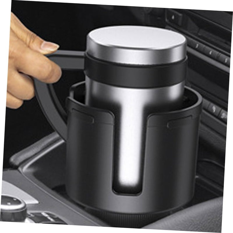 Plastic Car Cup Organizer Holder, Multifunctional Beverage and Water Bottle Holder for Car Interior, Compact Storage Stand for Coffee Cups and Drinks - Image 4
