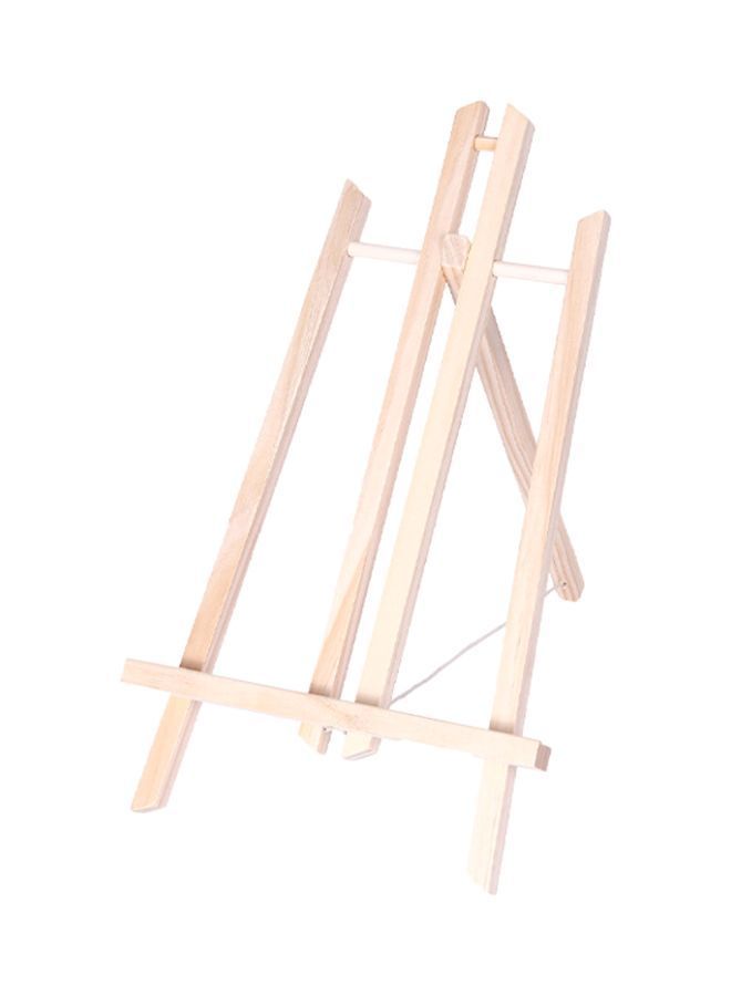 NIBEMINENT Adjustable Wooden Art Easel Stand Beige - Image 1