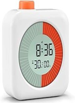 60-Minute Visual Timer, Classroom Timer, Countdown Timer for Kids and Adults, Time Management Tool for Home, School, or Work Brand: EooCoo (White)
