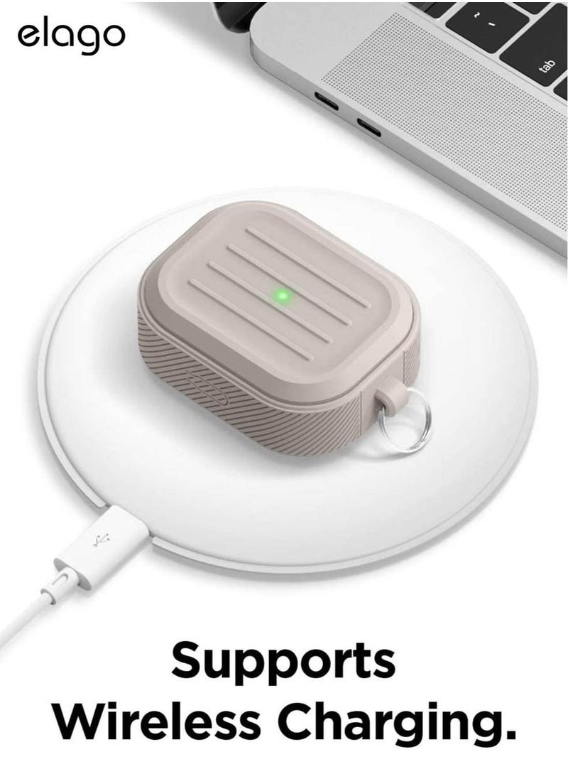 Armor Hang for Airpods Pro Case Cover - Stone