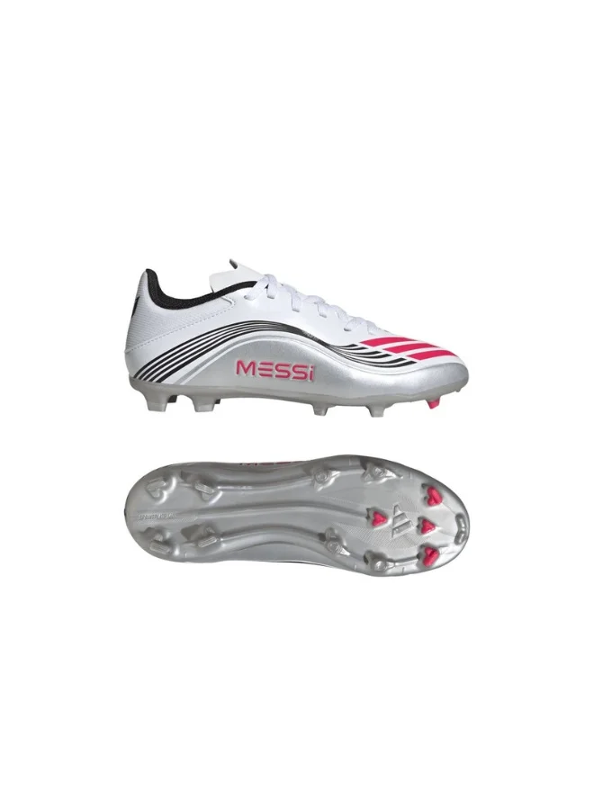 adidas Adidas F50 Messi League Fg/Mg J U White Football/Soccer Shoes For Kids