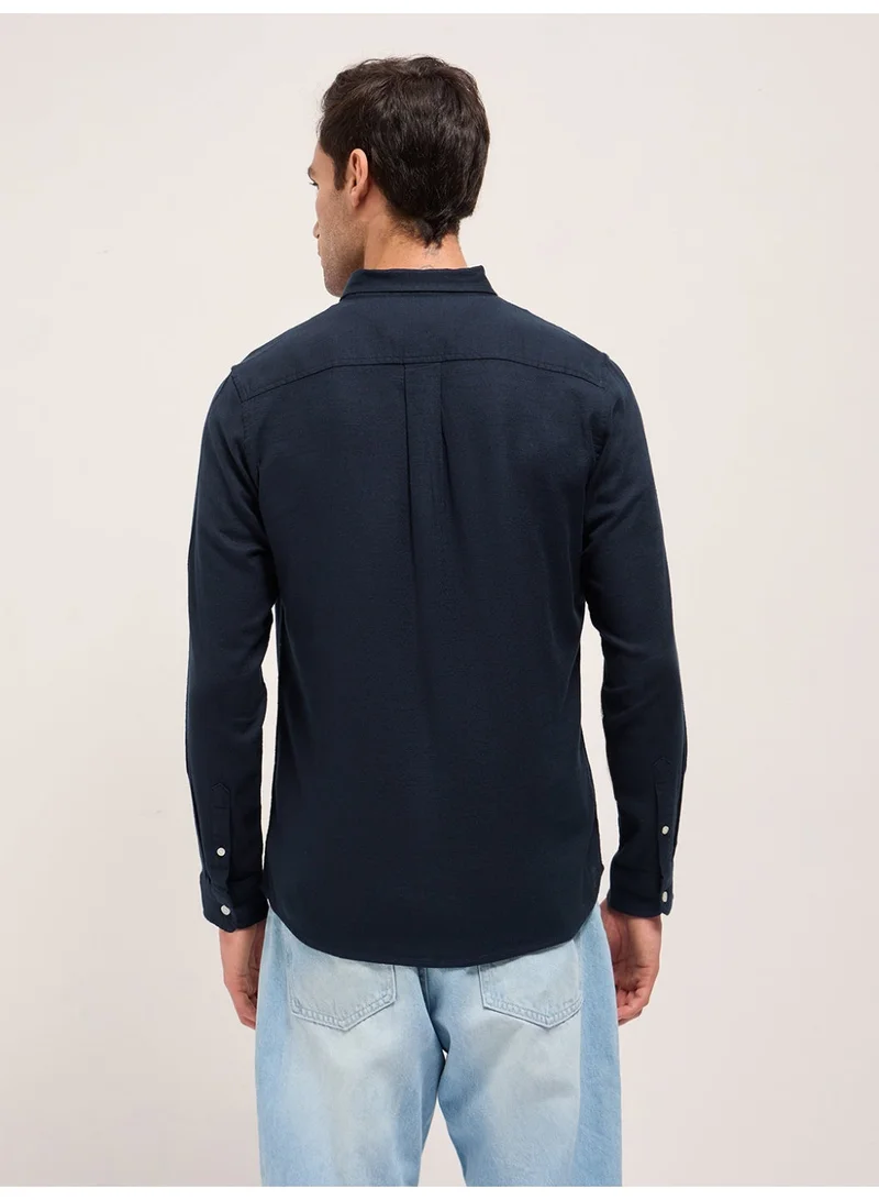 The Bear House  Men’s Long Sleeve Shirt – Classic, Comfortable and Stylish Essential for Work, Travel or Casual Outings for Men | Best Price UAE