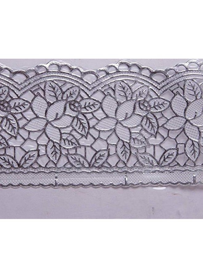 Kuber Industries Polyvinyl Chloride Table Cloth|Center Table Cover|Round Table Cover|Table Cover 4 Seater|Transparent - Image 4