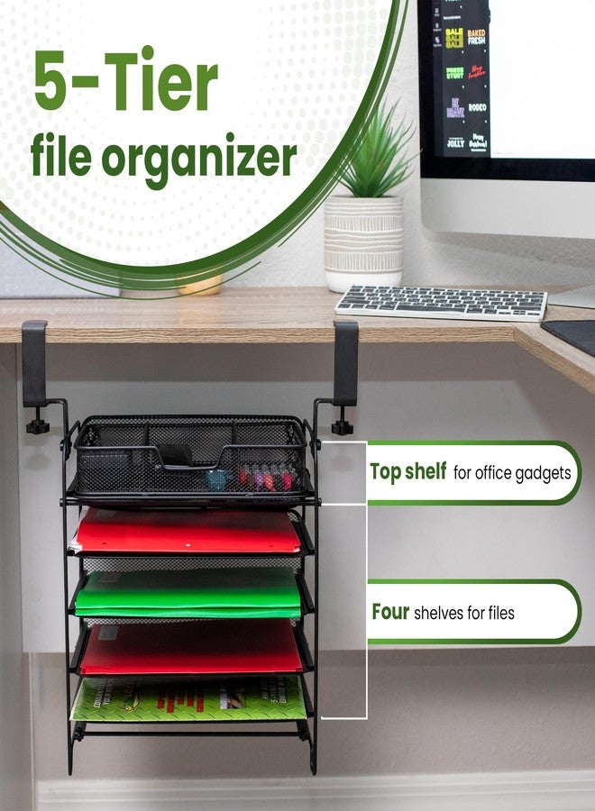 SB Simpli Better File Organizer that Attaches Under the Desk - Image 2