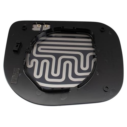 TRQ Driver Side Mirror Glass Heated Snap On Compatible with 2004-2010 Nissan Titan 2005-2009 Nissan Armada 2004 Nissan Pathfinder Armada 2004-2005 Infiniti QX56 NI1324112 - Image 4