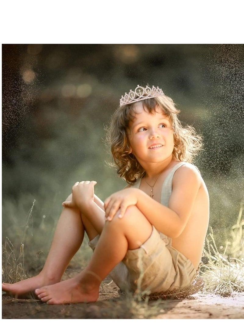 Cavetee CAVETEE birthday crowns for women birthday queen sash & rhinestone tiara set birthday tiaras and sash for women birthday rose gold birthday tiara crowns for women  - Image 5