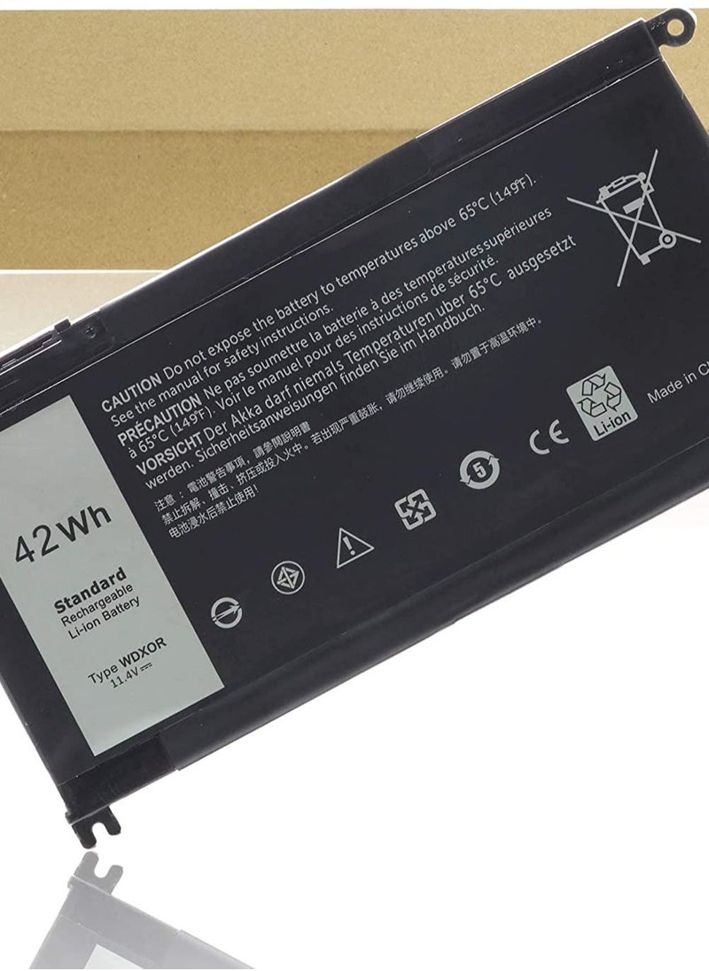 Othes بطارية كمبيوتر محمول WDX0R متوافقة مع أجهزة Dell Inspiron 13 7368 14-7460 15 7560 17 5765 5767 5770  - Image 3