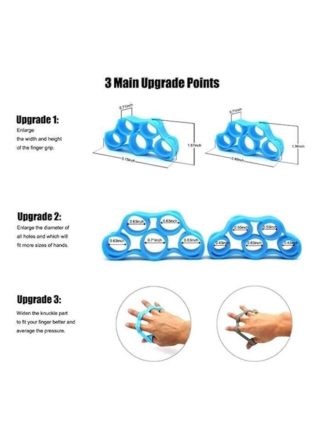 NIBEMINENT 3-Piece Hand Grip Strengthener Set 12x4.6cm - Image 4