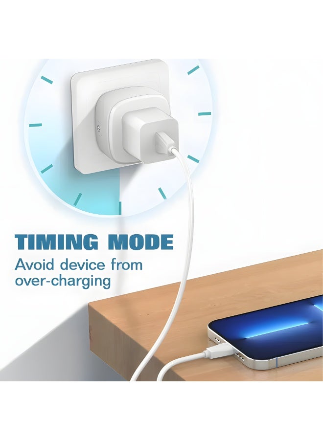 لدنيو قابس كهرباء ذكي واي فاي LDNIO SCW1050 2500 وات – Smart Plug تحكم عن بعد بالموبايل، Timer مؤقت تشغيل، فيشة ذكية لتوفير الكهرباء، حماية من الحمل الزائد والحرارة - Image 2
