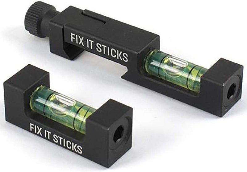 Fix It Sticks Set of Bubble Levels/Scope Jack - Scope Leveling Tools - Image 1