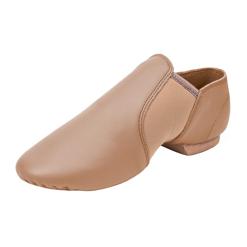 Stelle Jazz Shoes for Girls Boys Leather Unisex Slip-On Dance Shoes (Toddler/Little Kid/Big Kid)(Tan,3ML) - Image 5