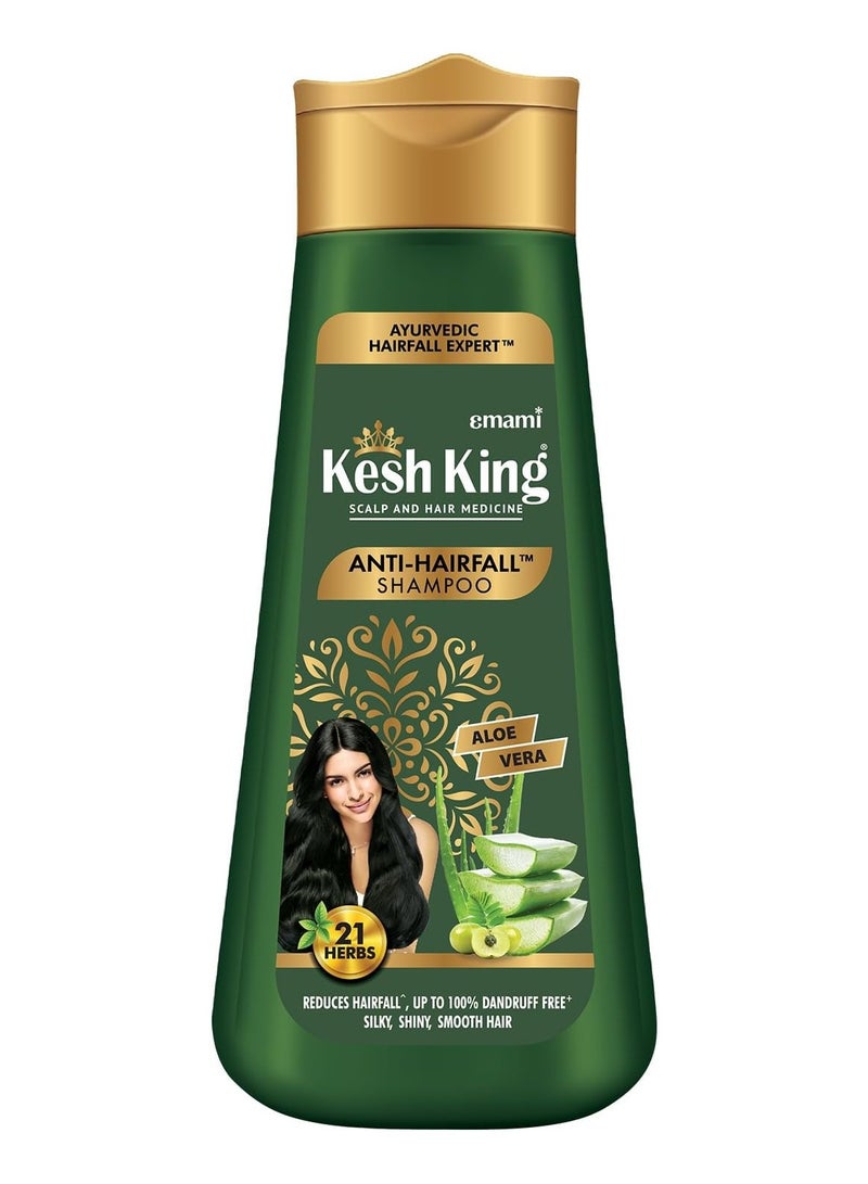Kesh King Anti-Hairfall Shampoo With the goodness of Aloe Vera, Bhringraja and Amla,  340 ml - Image 1