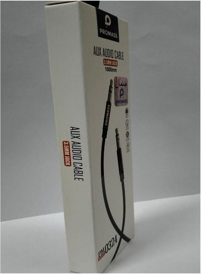 PROMASS Audio Cable 3.5mm Black Jack (Aux) - Image 2