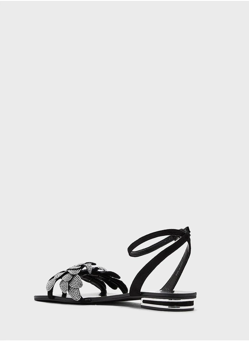 GUESS Camoscio Caira Flat Sandals
