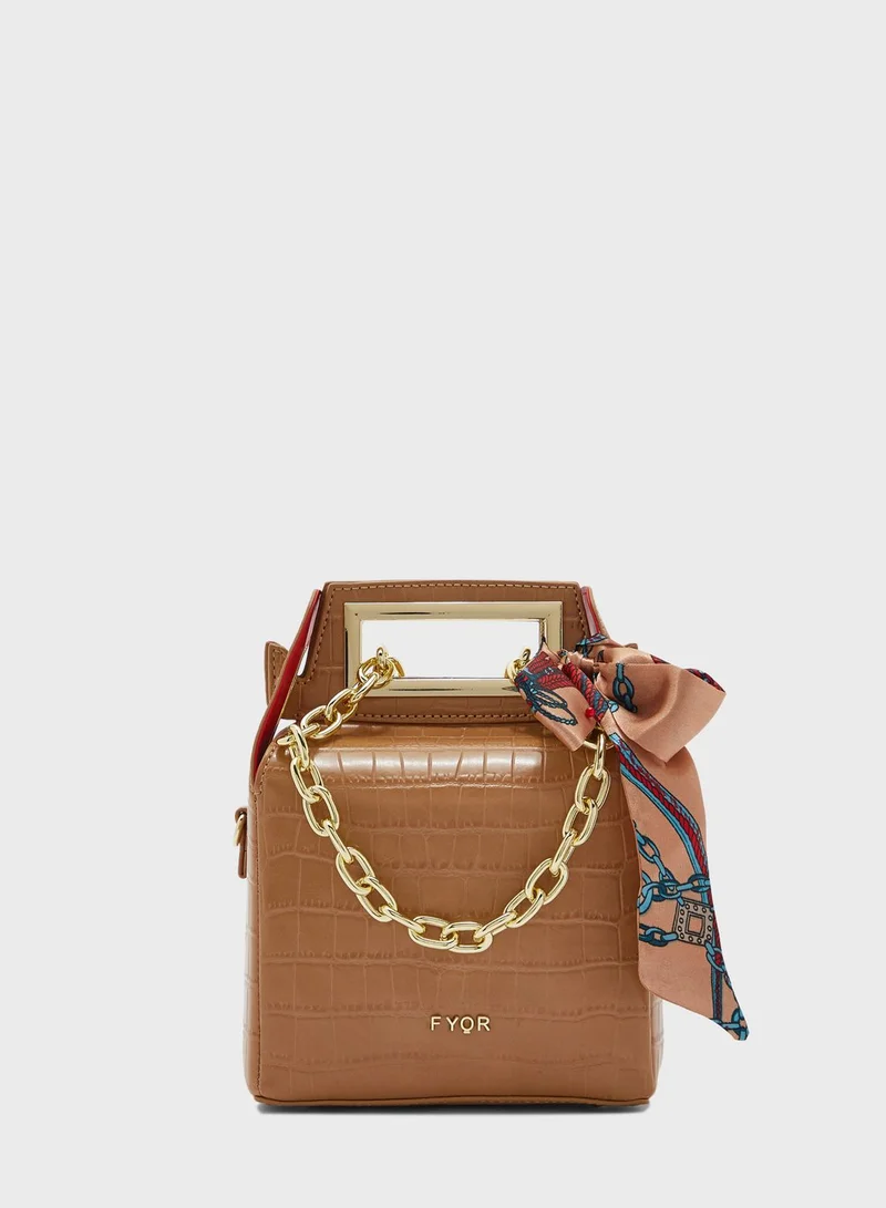 FYOR Kira Top Buckle Handle Satchel