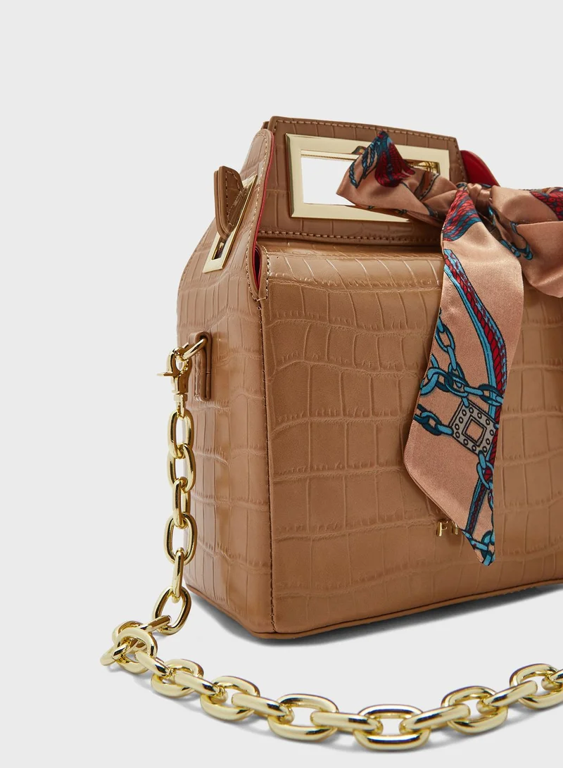 FYOR Kira Top Buckle Handle Satchel