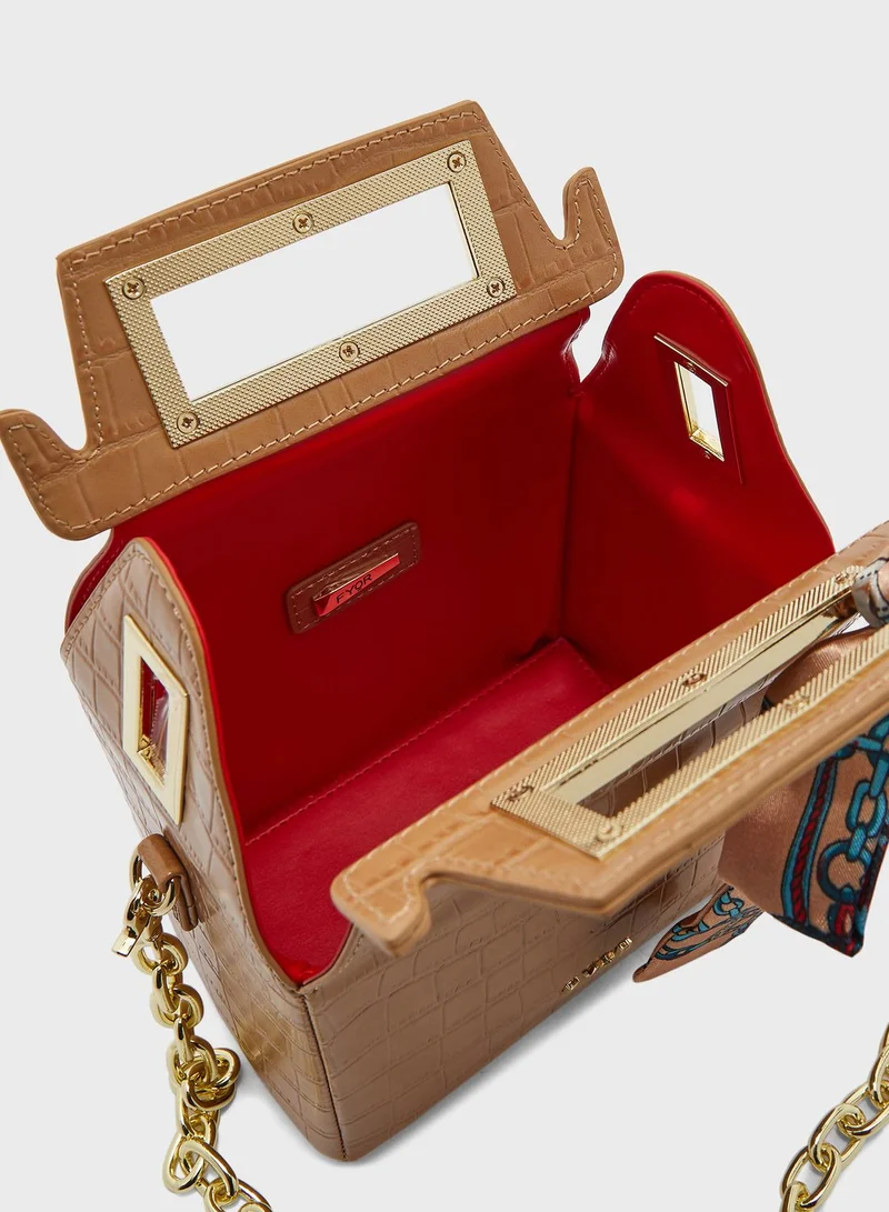 FYOR Kira Top Buckle Handle Satchel