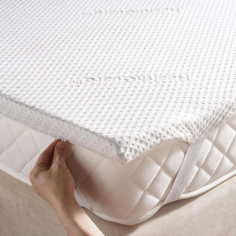 Pan Home غطاء مرتبة من الإسفنج الذكي لحماية الصحة - Image 3