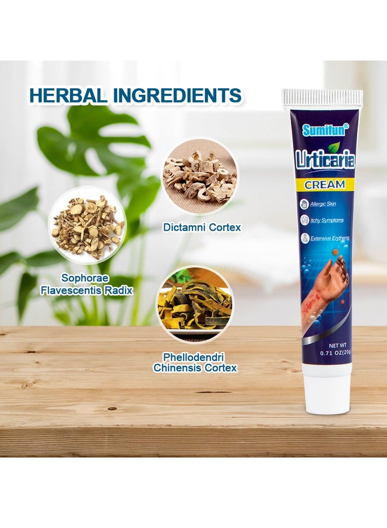 Sumifun Itching Cream, Maximum Strength Anti-Itch Cream, Urticaria Pruritus Ointment for Dry Skin Adjunctive Treatment Microbiome Maintaining, Intensive Healing Formula 20g - Image 2