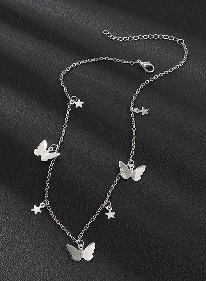 تايك تو Butterfly Charm Necklace