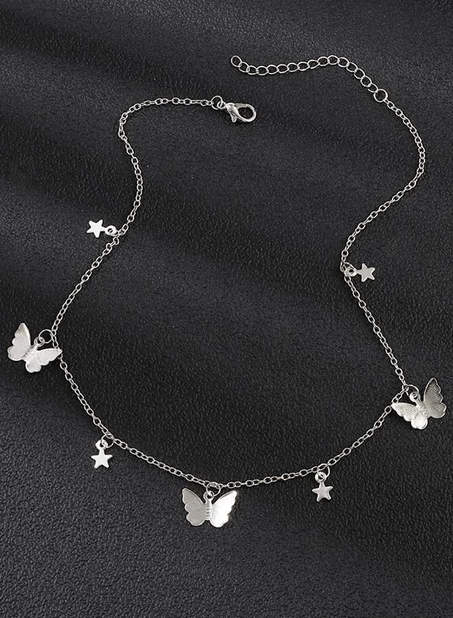 تايك تو Butterfly Charm Necklace