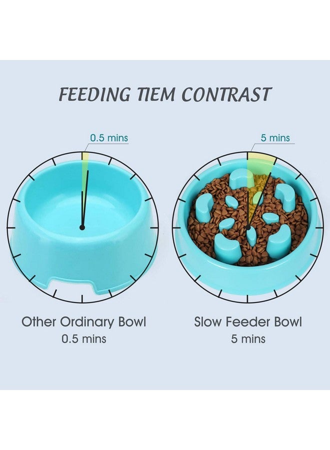 JASGOOD polypropylene Slow Feeder Dog Bowl-Stop Bloat Dog Bowl For Fast Easters,Slow Eating Dog Bowl - Image 2