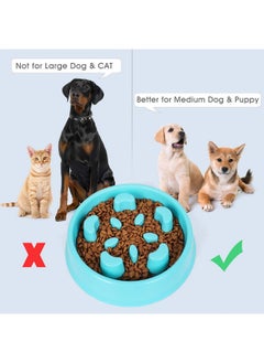 JASGOOD JASGOOD polypropylene Slow Feeder Dog Bowl-Stop Bloat Dog Bowl For Fast Easters,Slow Eating Dog Bowl  - Image 5