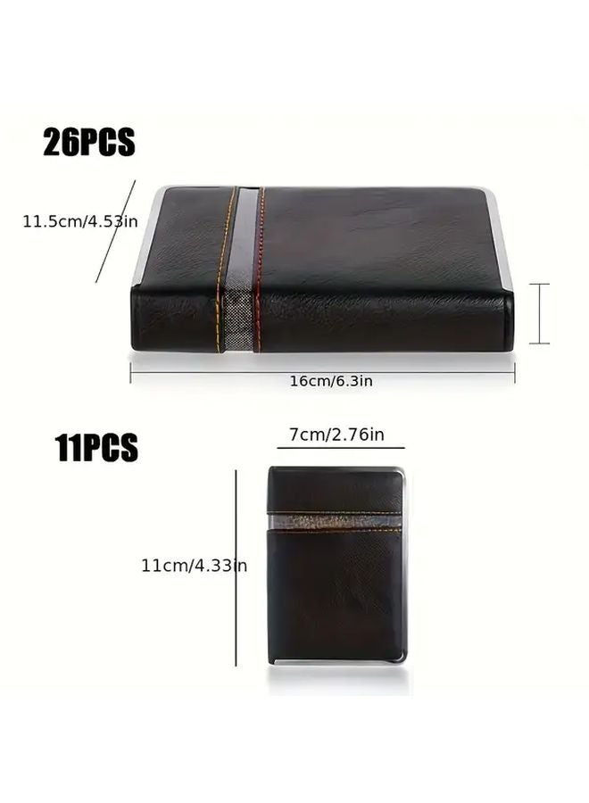 26 Pcs Black Stainless Steel Manicure Pedicure Set Professional Nail Care Kit For Men Women - Image 5