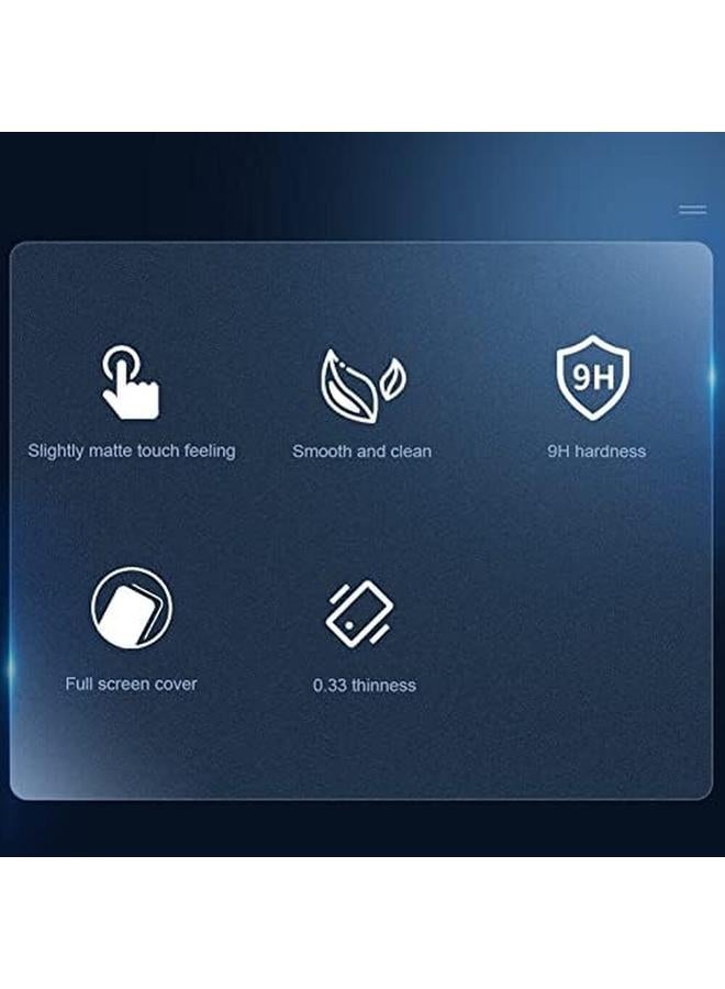 Nillkin Fog Mirror Full Coverage Matte Tempered Glass Screen Protector 0.33Mm 2.5D Designed For Iphone 13 13 Pro 14 Black - Image 2