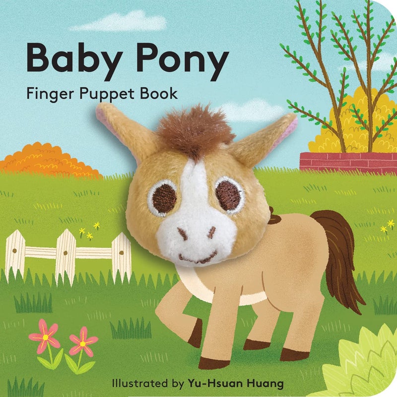 Chronicle Books Baby Pony: Finger Puppet Book (Little Finger Puppet) - Image 1