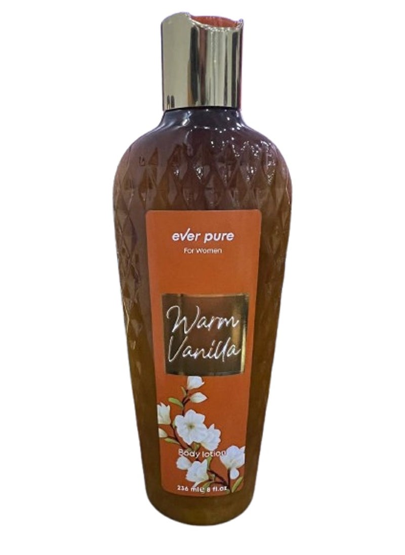ever pure - Warm vanilla body lotion 236 ml - Image 1