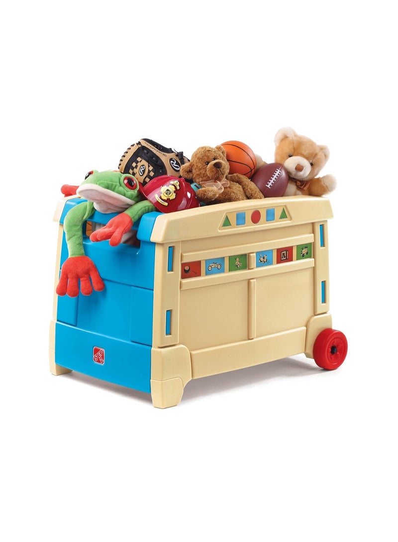 ستيب2 صندوق تخزين ألعاب متنقل للأطفال - Image 1