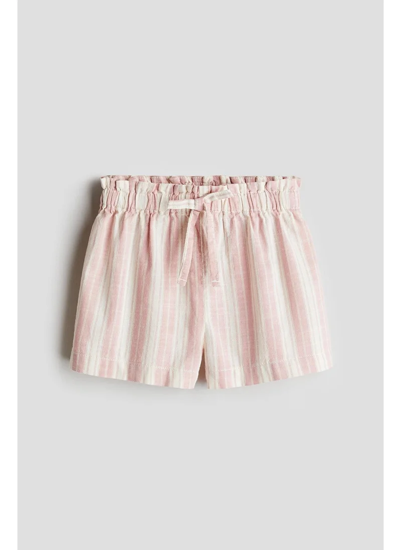 اتش اند ام Paper bag shorts