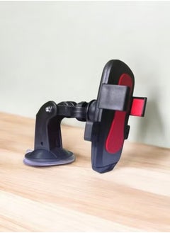Cushioned Expandable Mobile Phone Holder Stand For Car With Exclusive Secure Locking Mechanism