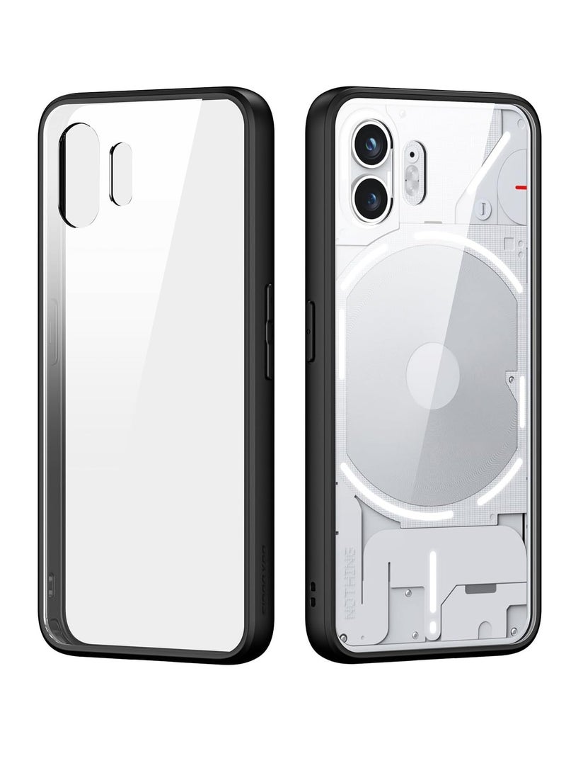 دوكس دوتشيز من دوكس دوتشيز جراب خلفي شفاف متوافق مع نوثينج فون 2 (اطار اسود) - Image 3