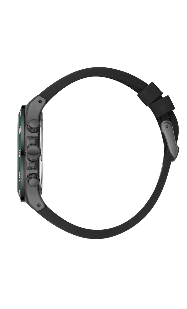 Lee Cooper LEE COOPER LC08066.077 Men's Multi Function Display Watch & Leather Strap Dark Green
