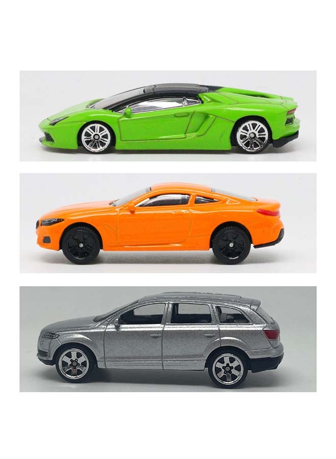 D-Power Prestige Trio، مجموعة 3 قطع بحجم 1:64 لسيارات BMW و Audi و Lamborghini | نموذج مصبوب، عنصر جمع نهائي، سيارة لعبة، مجموعة حزم | الحجم 1:64، للأطفال من 3 سنوات فما فوق - Image 1