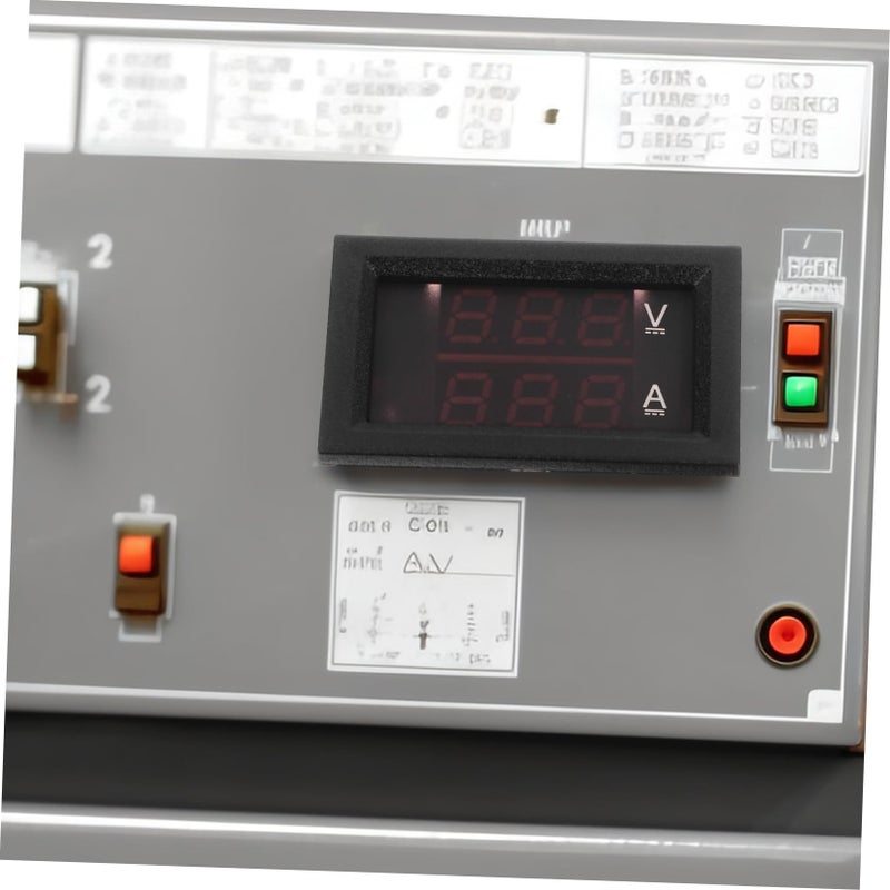 Dual Display Digital Voltmeter Ammeter for Car Motorcycle RV Battery and Solar Panel Monitoring Random Color - Image 5