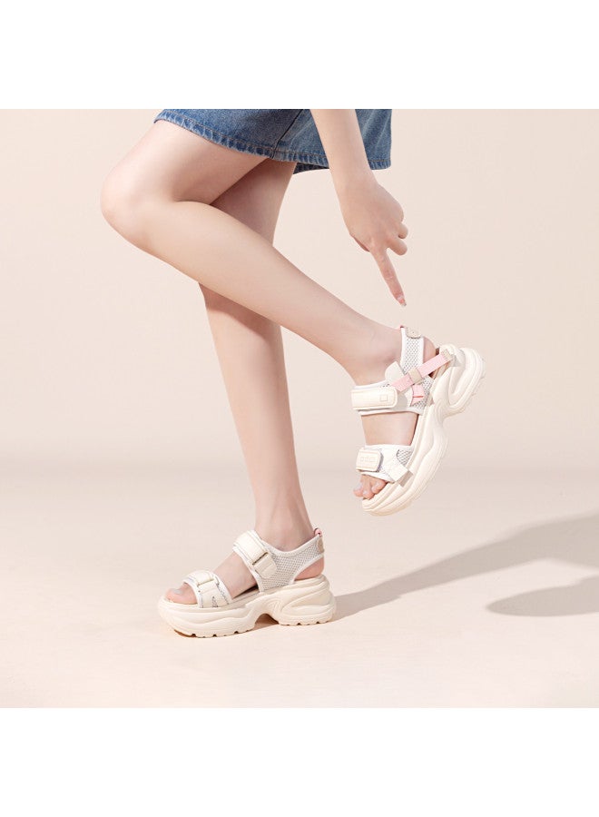SAFIYA Saturday Women's Sport Sandals, Summer Versatile Platform Height-increasing Vacation Beach Sandals - Image 3