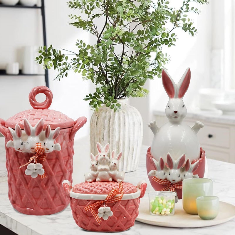 Jades Easter adorable Bunny Crockery Set of 3 - Image 2