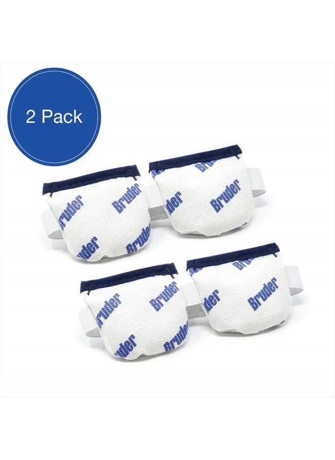Bruder Moist Heat Eye Compress | Microwave Activated | Eye Mask | Reusable, Washable, and Non-allergenic | Fast Acting and Effective Relief for Dry Eye and Other Eye Irritation |(Pack of 2)  - Image 2
