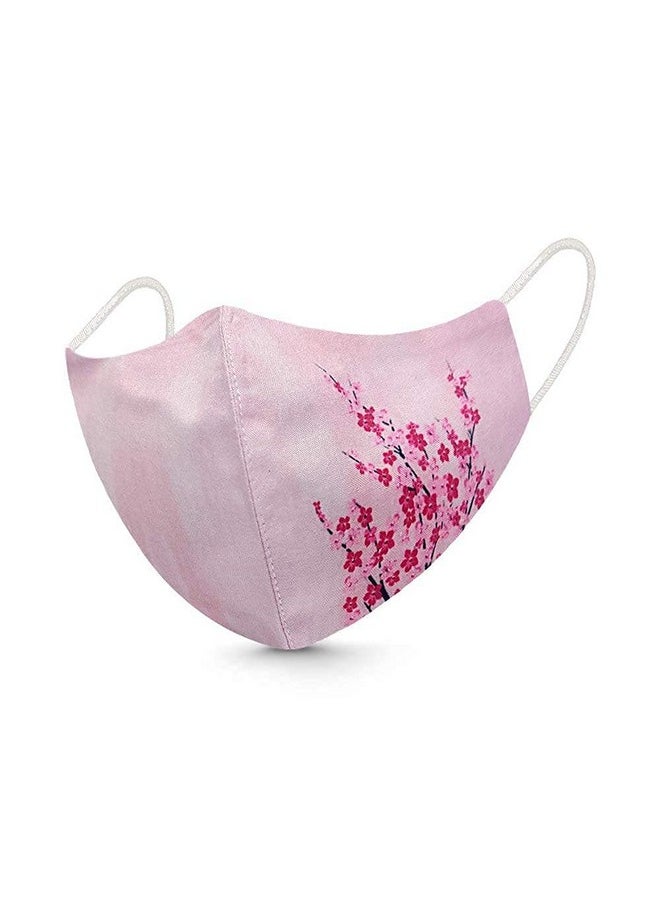 Limbakshit - Pack Of 6 Reusable, Washable Cotton Cloth Face Mask For Women Design Foe Girl Style For Embroidery Mask Reusable Washable Mask - Image 1