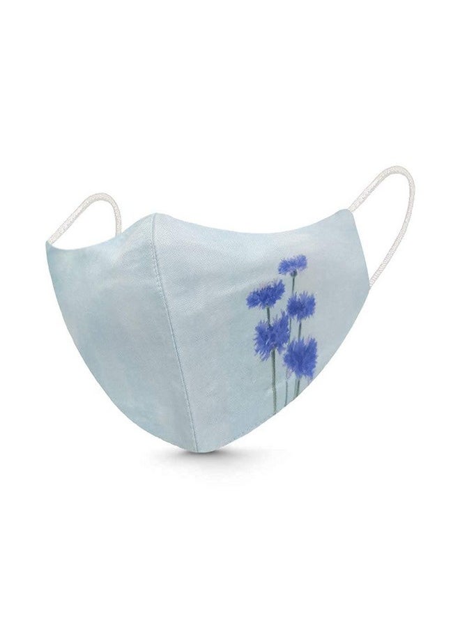 Limbakshit - Pack Of 6 Reusable, Washable Cotton Cloth Face Mask For Women Design Foe Girl Style For Embroidery Mask Reusable Washable Mask - Image 1