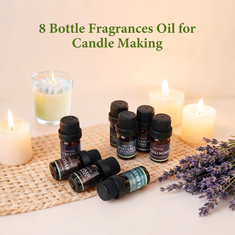SAEUYVB Candle Making Kit,Candle Making Kit for Adults & Beginners - DIY Starter Soy Candle Making Supplies with Digital Wax Warmer,Soy Wax Etc-Perfect Home Craft & Gift Idea - Image 3