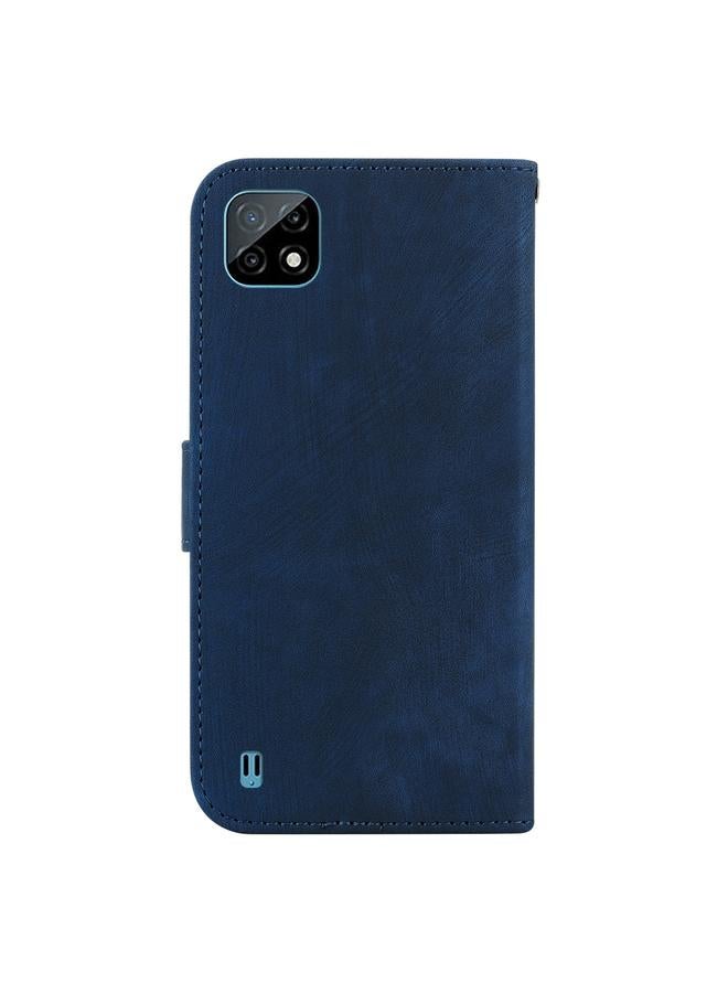 S-TOP Case For Realme C20 / C11 2021 Little Tiger Embossed Leather Phone Case - Image 3