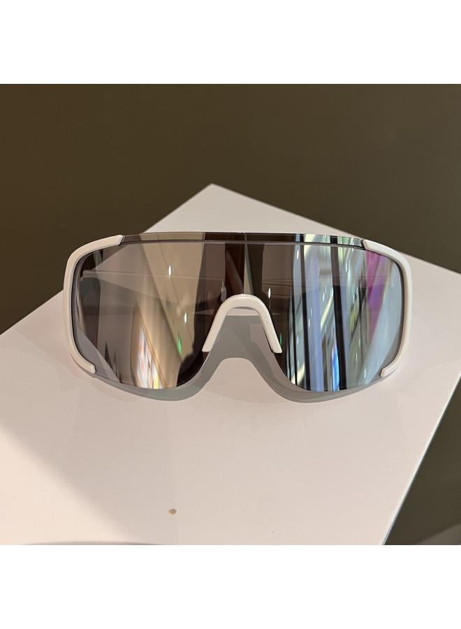 Generic Anti-fog Ski Outdoor Mountain Climbing Road Riding Glasses Windproof Glasses Mountain Bike Bike Sports Goggles Large Frame 