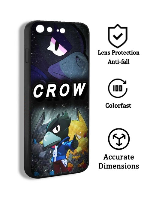 Phone Protective Case Cover For Apple iPhone 8 Plus aesthetic brawl stars characters Pattern SSV05 Print
