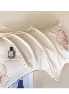 Generic Bed Sheet Style — French High-End 60 Thread Pure Cotton Embroidered Bedding Four Piece Set  - Image 4