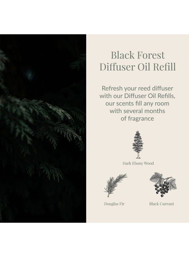 Archipelago Botanicals زيت تعبئة معطر غابة سوداء، 8.0 أونصة. - Image 2