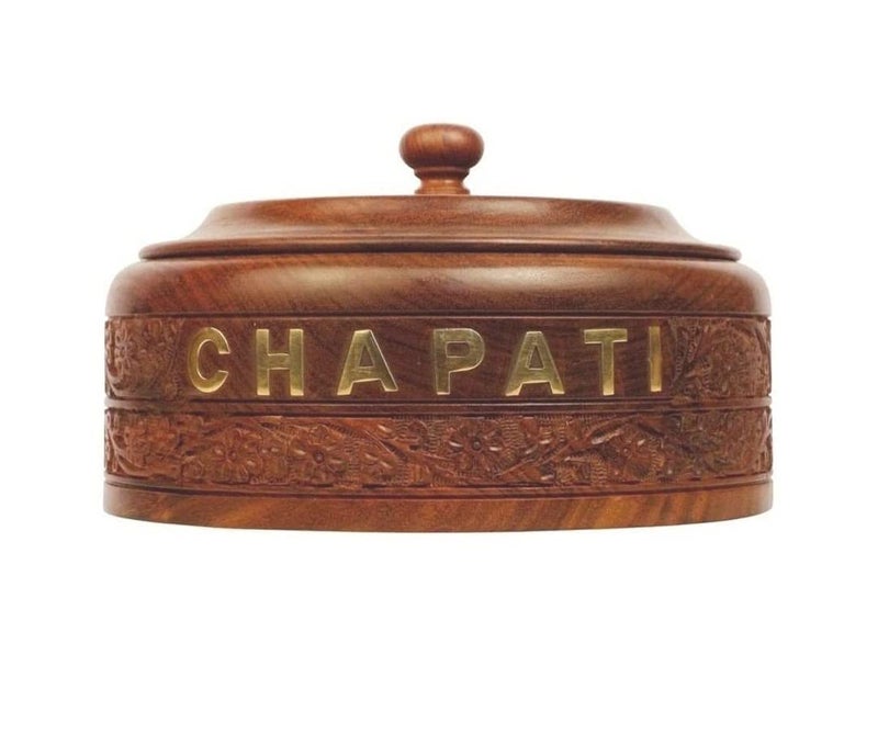 SHAPAR GOODS صندوق شابار جودز شاباتي / خشب شيشام // كسرولة خشبية (متوسطة) - Image 3